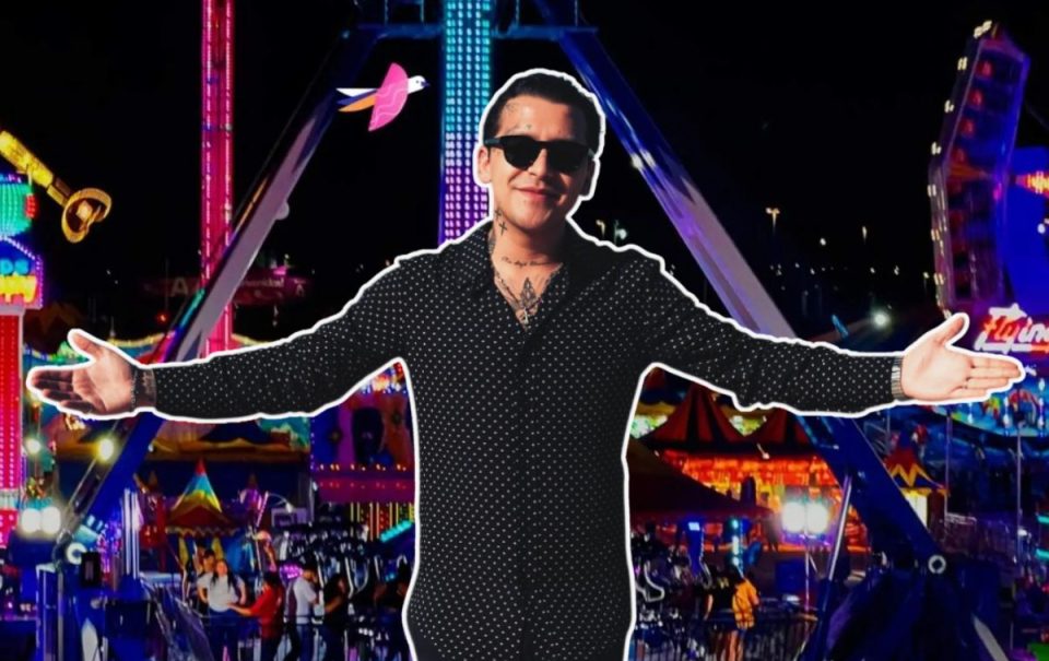 Christian Nodal llega al Palenque de Santa Rita 2026 en Chihuahua