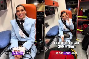 Natalia Jiménez utiliza ambulancia como taxi y estas sería su sanción