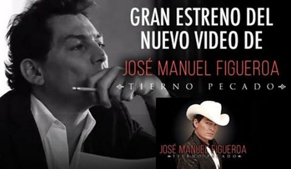 José Manuel Figueroa estrena su video Tierno Pecado