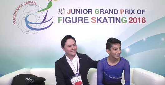 Patinador mexicano califica con canciones de Juan Gabriel