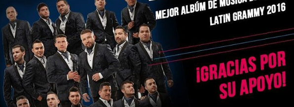 Gruperos nominados a los Latin Grammy