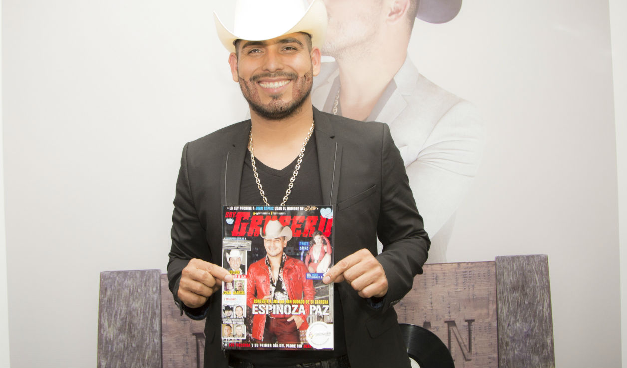 Espinoza Paz listo para convertirse en actor