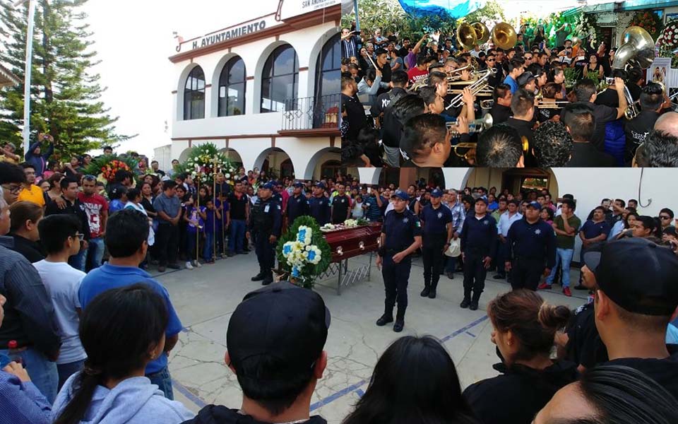 MULTITUDINARIO FUNERAL DEL LÍDER DE BANDA TIERRA MOJADA