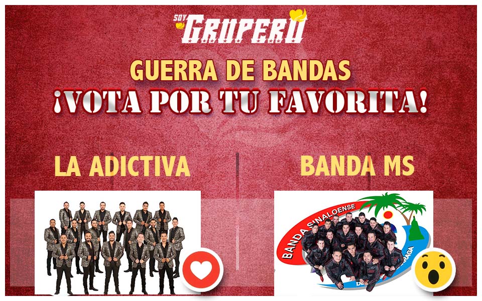 ¡GUERRA DE BANDAS! ¿CUÁL ES TU FAVORITA?