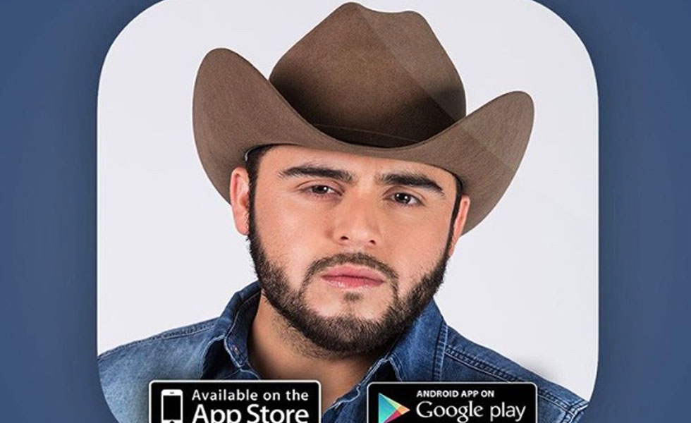 Gerardo Ortiz estrena aplicación para celulares