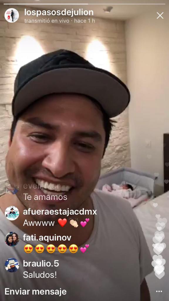 ¡LA ESPERA TERMINÓ, JULIÓN ALVAREZ NOS PRESENTA A SU HIJA!