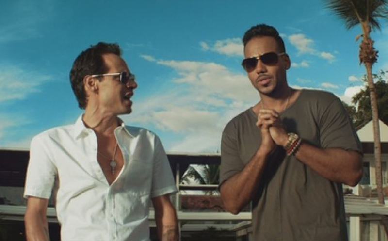 Romeo Santos y Marc Anthony