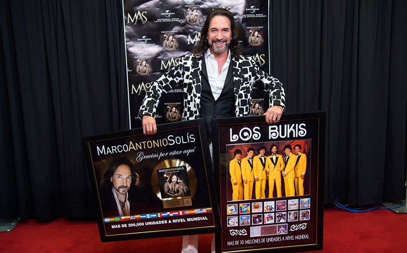 Marco Antonio Solís, de oro y platino