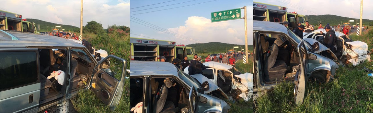 TOÑO LIZÁRRAGA Y SU BANDA EN APARATOSO ACCIDENTE