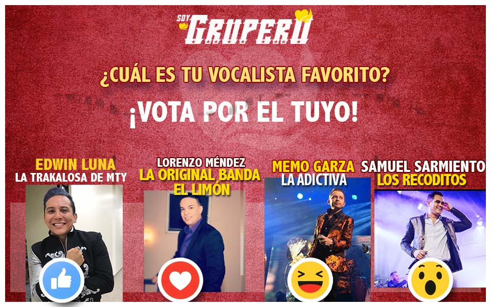 ¿CUÁL ES TU VOCALISTA FAVORITO?, ¡VOTA POR EL TUYO!