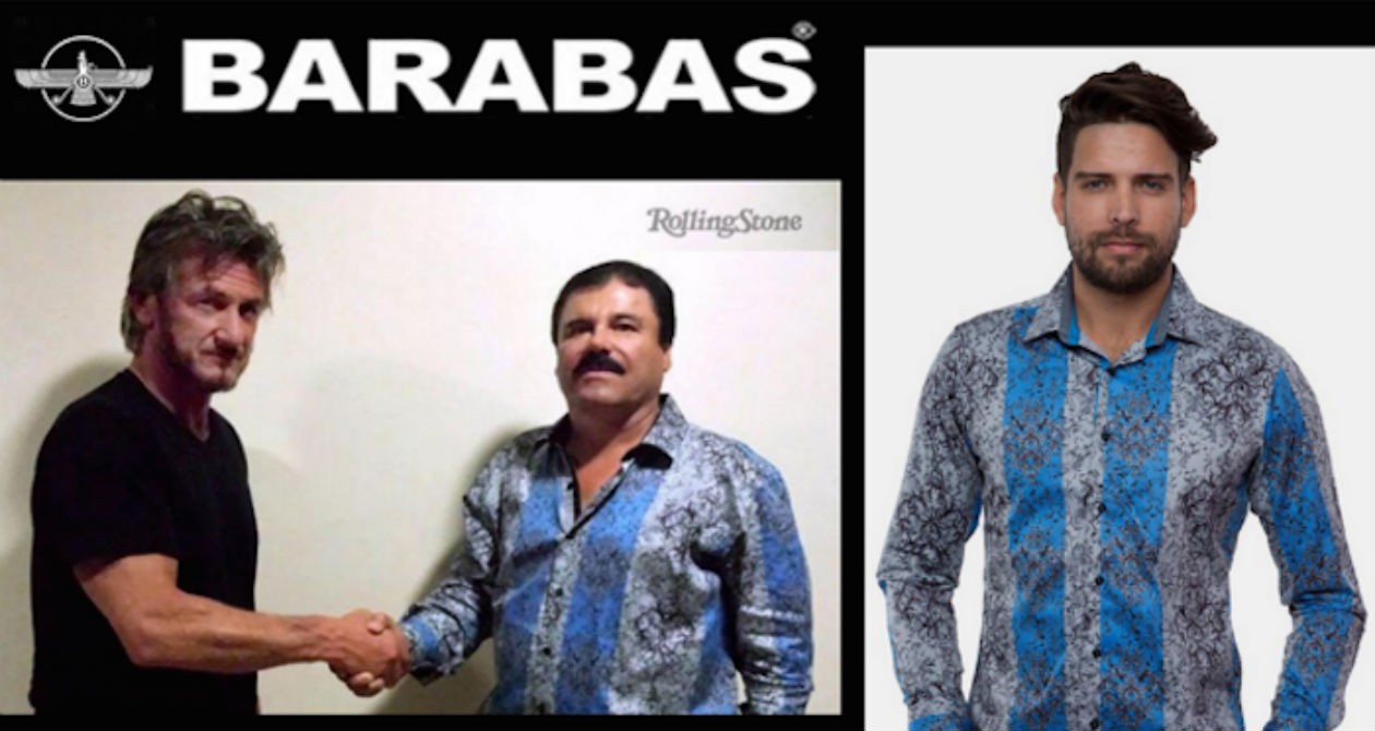 ¡Puedes vestirte igual que El Chapo! Venden camisas iguales a las que uso