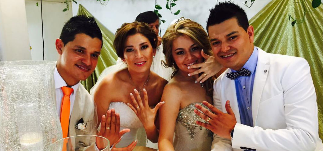 ¡Boda doble! Se casaron los de Aarón y su Grupo Ilusión