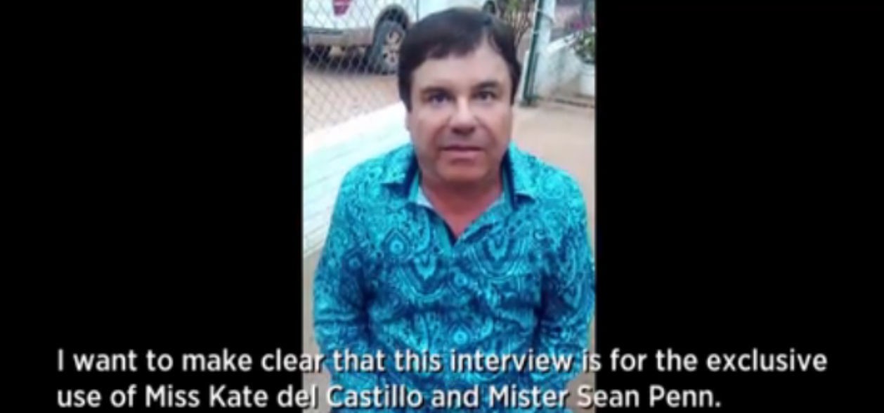Mira el video completo de la entrevista a El Chapo de Sean Penn