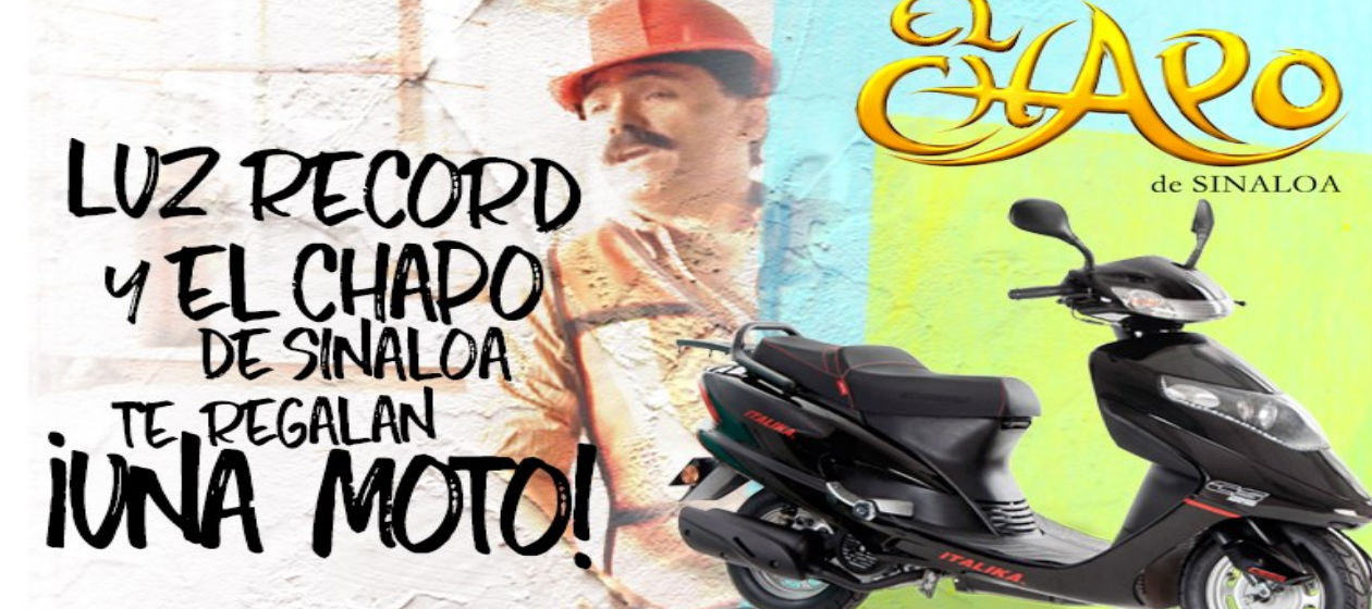 El Chapo de Sinaloa te regala una moto