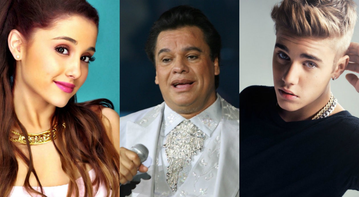 Juan Gabriel cantará con Justin Bieber y Ariana Grande