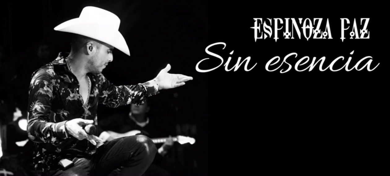 “Sin esencia”, lo nuevo de Espinoza Paz. ¡Escúchalo!