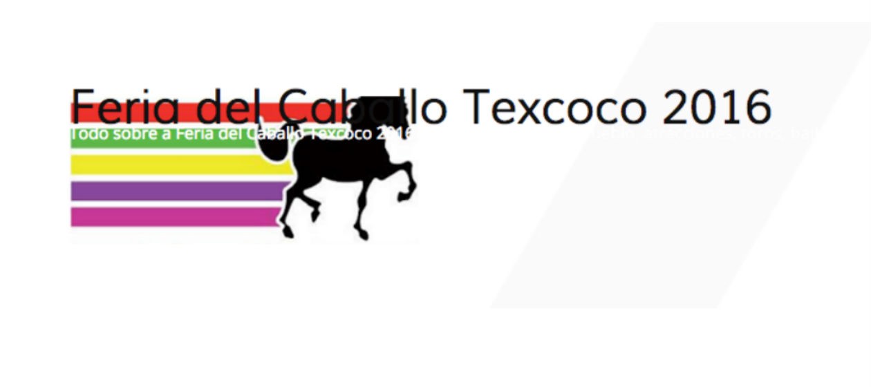 Estos son los artistas invitados a la Feria del Caballo Texcoco 2016