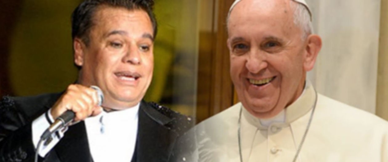 Juan Gabriel también le canta al Papa. ¡Escucha su canción!