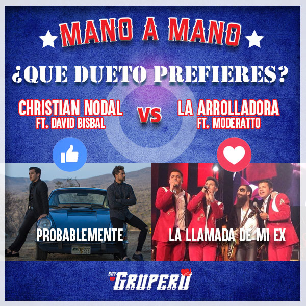 LOS MEJORES DUETOS DEL REGIONAL MEXICANO: CHRISTIAN NODAL VS LA ARROLLADORA BANDA EL LIMÓN