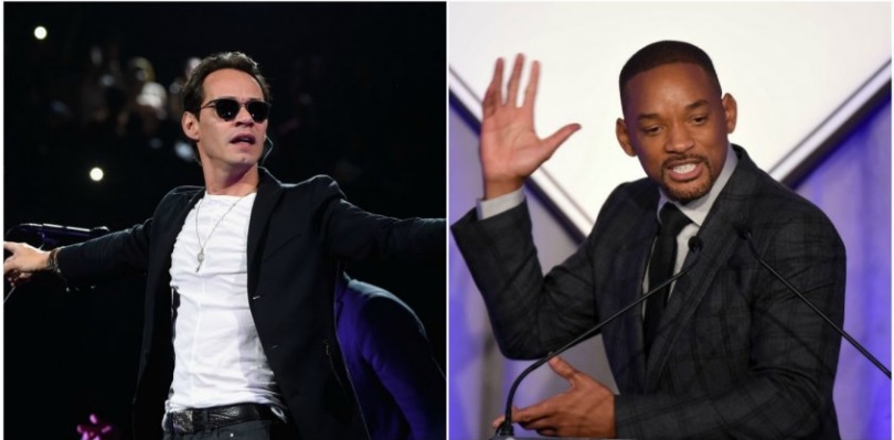 Will Smith aprendió a bailar salsa con Marc Anthony