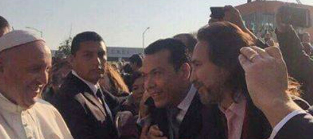 Así vivió Marco Antonio Solís la visita del Papa a Michoacán