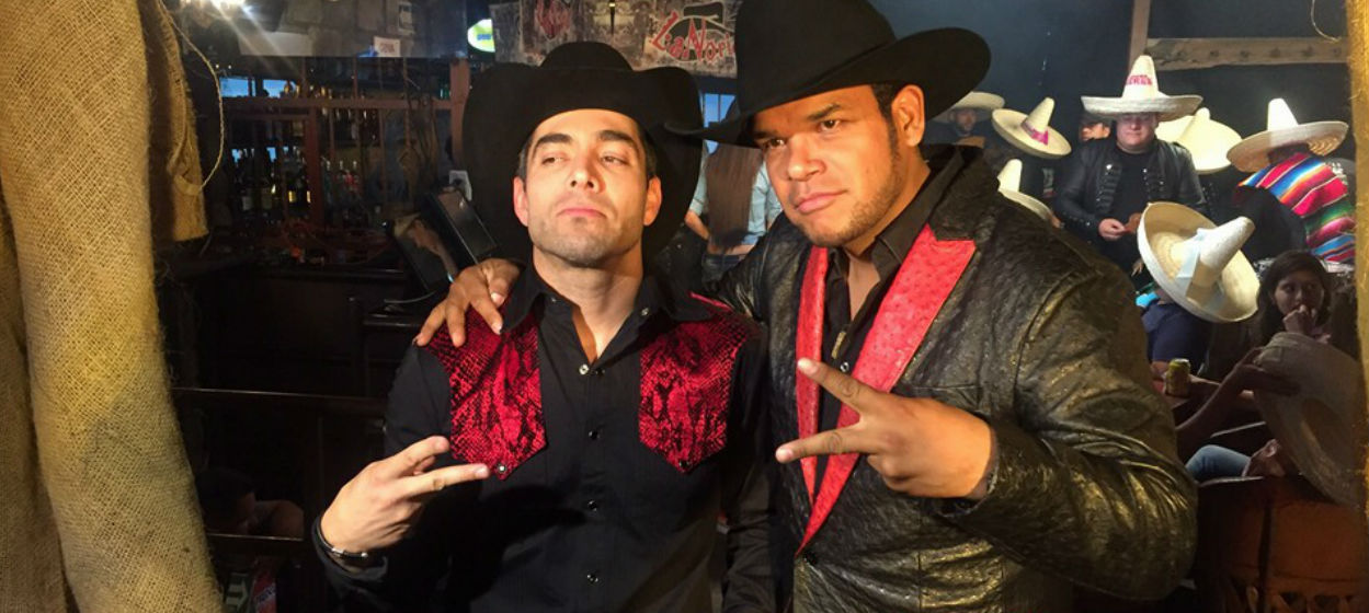 Marco Flores y Omar Chaparro graban video juntos