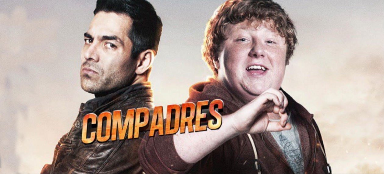 Omar Chaparro graba video para su nueva película “Compadres”
