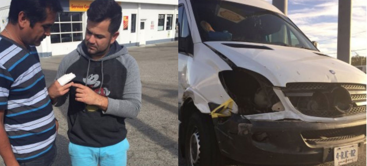 Roberto Junior sufre accidente