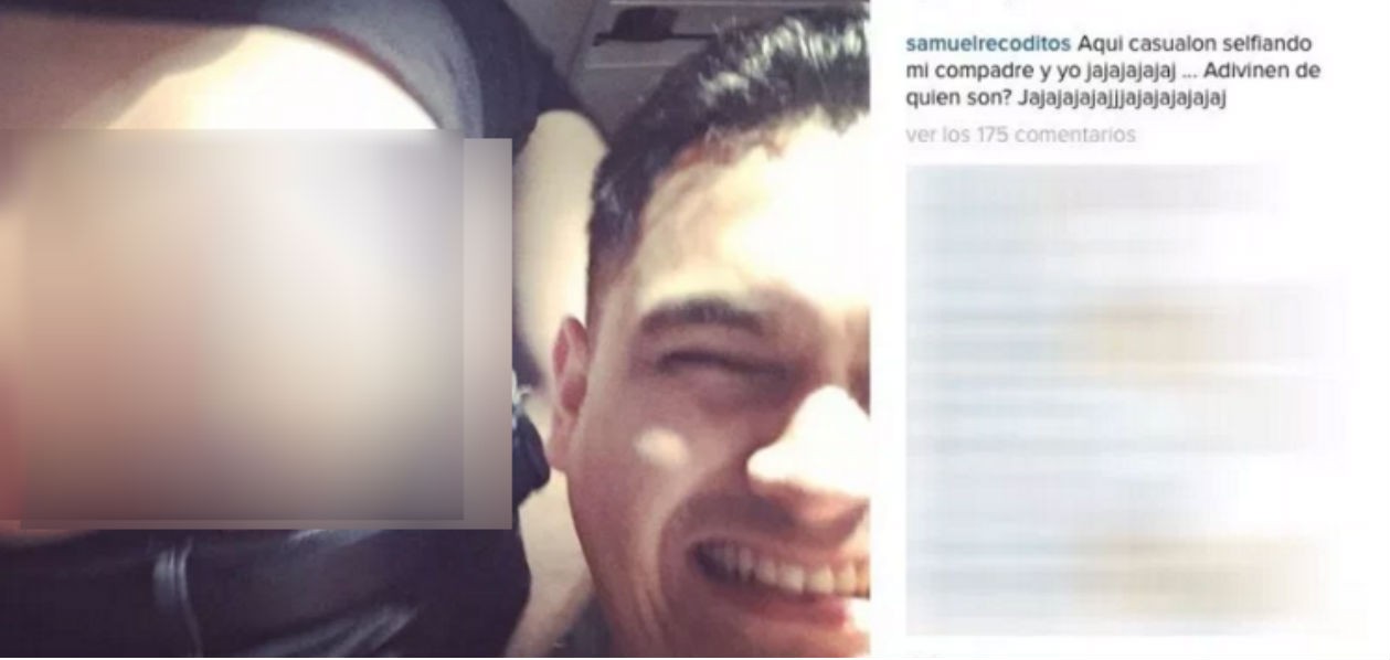 ¿Quién sale de colado en el Instagram de Samuel Sarmiento?