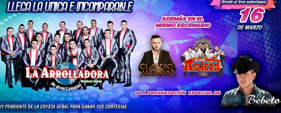 ¡No te puedes perder a tus artistas favoritos este fin de semana!