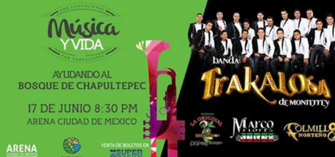 Imperdible: Baile y concierto Música y Vida por Chapultepec